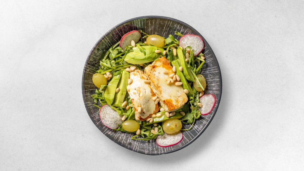 Avocado Halloumi Salat